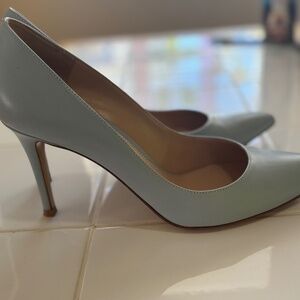GIANVITO ROSSI blue heels